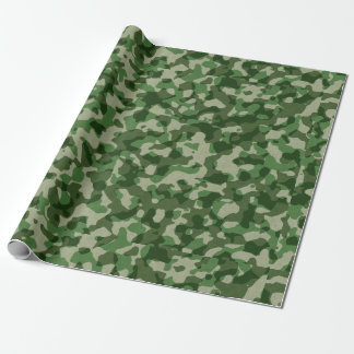 Green Camo Cadeaupapier