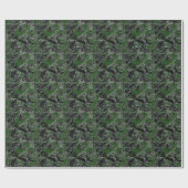 Green Camo Cadeaupapier (Vlak)