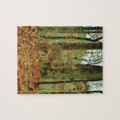 Green Camo, Camouflage Deer Legpuzzel (Horizontaal)