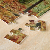 Green Camo, Camouflage Deer Legpuzzel (Zijkant)