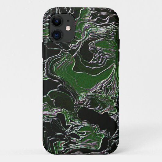 Green Camo Case-Mate iPhone Case (Achterkant)