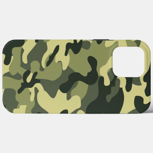 Green Camo Case-Mate iPhone Case (Achterkant (horizontaal))