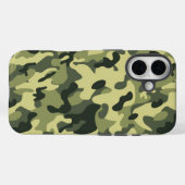 Green Camo Case-Mate iPhone Case (Achterkant (horizontaal))