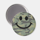 Green Camo Face Magneet (Voorkant / Achterkant)