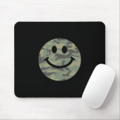 Green Camo Face Muismat (Met muis)