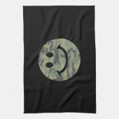 Green Camo Face Theedoek (Verticaal)