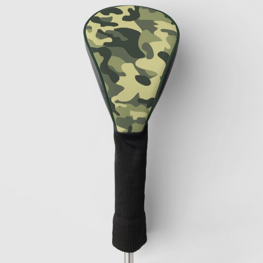 Green Camo Golfheadcover (Voorkant)