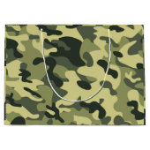 Green Camo Groot Cadeauzakje (Voorkant)