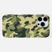 Green Camo iPhone Hoesje (Achterkant horizontaal)