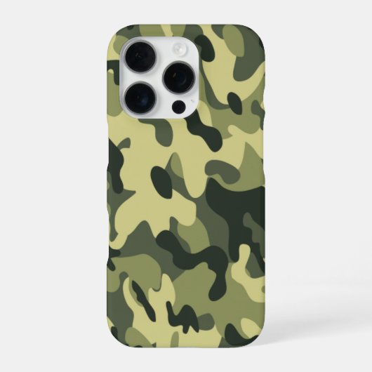 Green Camo iPhone Hoesje (Achterkant)