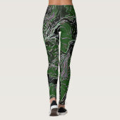 Green Camo Leggings (Achterkant)