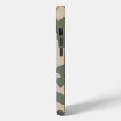 Green Camo Pattern Case-Mate iPhone Case (Achterkant / Links)