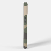 Green Camo Pattern Case-Mate iPhone Case (Achterkant / Rechts)