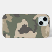Green Camo Pattern Case-Mate iPhone Case (Achterkant (horizontaal))