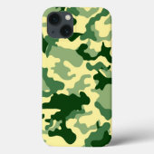 Green Camo Pattern Case-Mate iPhone Case (Achterkant)