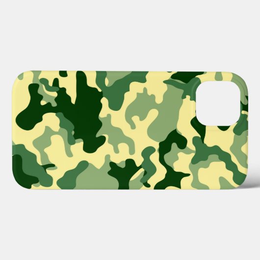 Green Camo Pattern Case-Mate iPhone Case (Achterkant (horizontaal))