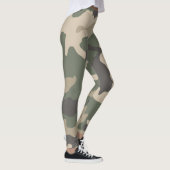 Green Camo Pattern Leggings (Rechts)
