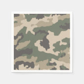 Green Camo Pattern Servet (Voorkant)