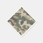 Green Camo Pattern Servet (Hoek)