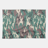 Green Camo Theedoek (Horizontaal)
