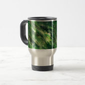 green camo travel mug reisbeker (Voorkant links)