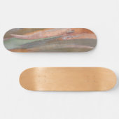 Green Camo Tree Bark Persoonlijk Skateboard (Horizontaal)