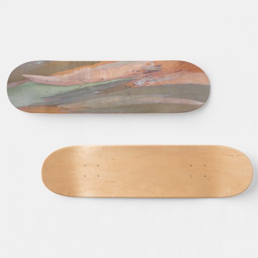Green Camo Tree Bark Persoonlijk Skateboard (Horizontaal)