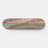 Green Camo Tree Bark Persoonlijk Skateboard (Horizontaal)