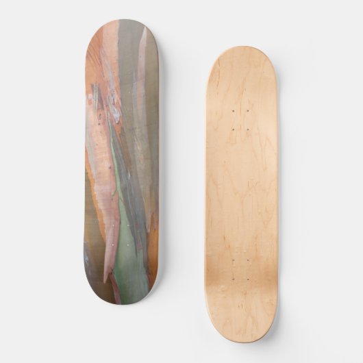 Green Camo Tree Bark Persoonlijk Skateboard (Voorkant)