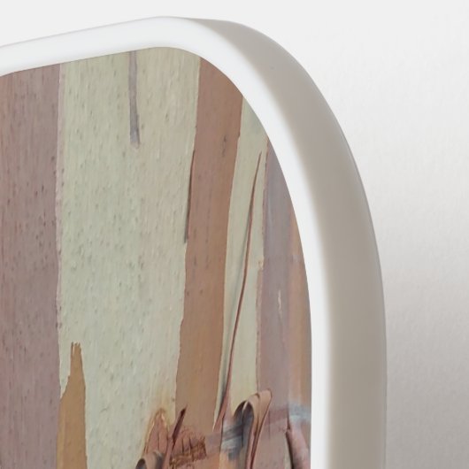 Green Camo Tree Bark Pickleball Paddle (Links Detail)