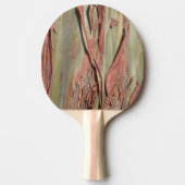 Green Camo Tree Bark Ping Pong Paddle Tafeltennisbatje (Voorkant)