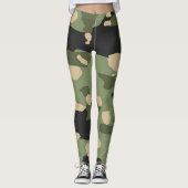 Green Camou Leggings (Voorkant)