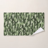 Green Camouflage Bad Handdoek (Handdoek)