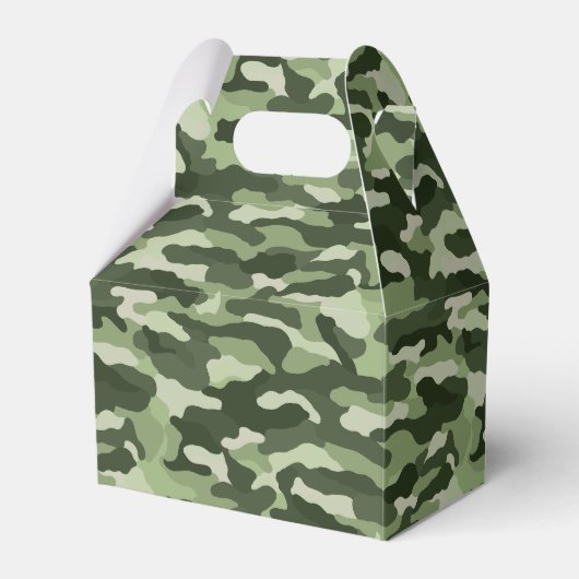 Green Camouflage Bedankdoosjes (Voorkant Zijde)