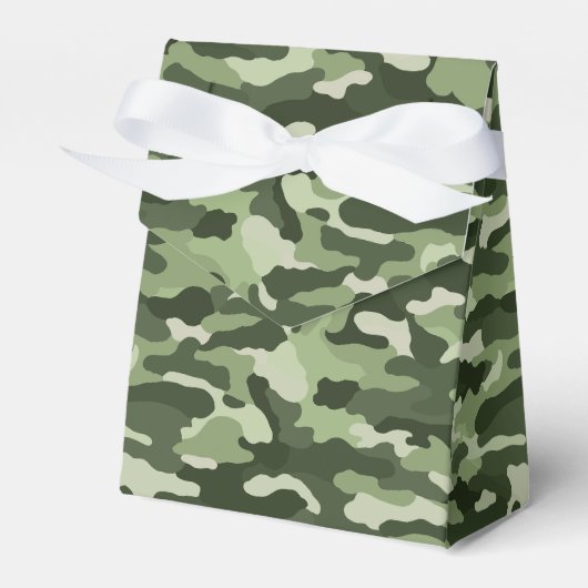 Green Camouflage Bedankdoosjes (Voorkant Zijde)