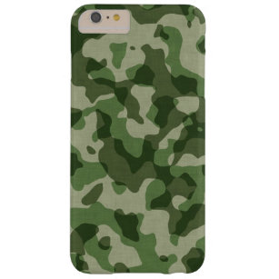 Green Camouflage Barely There iPhone 6 Plus Hoesje