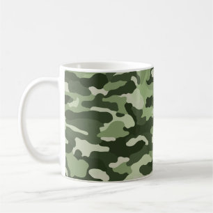 Green Camouflage Koffiemok