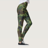 Green-camouflage Leggings (Rechts)