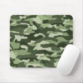Green Camouflage Muismat (Met muis)