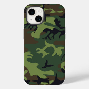 Green Camouflage Pattern Case-Mate iPhone 14 Hoesje