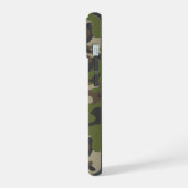 Green Camouflage Pattern iPhone 15 Case (Linkerkant)
