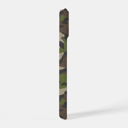 Green Camouflage Pattern iPhone 15 Case (Rechterkant)