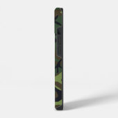 Green Camouflage Pattern iPhone Hoesje (Linkerkant)