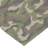 Green Camouflage Pattern Medium Tafelloper (Hoek)