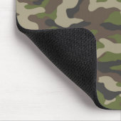 Green Camouflage Pattern Muismat (Hoek)