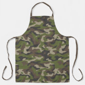 Green Camouflage Pattern Schort (Voorkant)