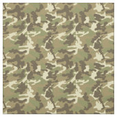 Green Camouflage Pattern Stof (Swatch)