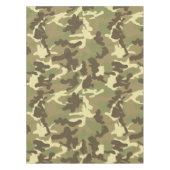 Green Camouflage Pattern Tafelkleed (Voorkant)