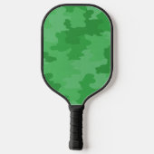 Green Camouflage Pickleball Paddle (Achterkant)