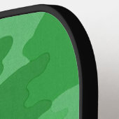 Green Camouflage Pickleball Paddle (Links Detail)